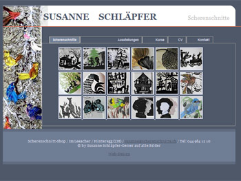 Scherenschnitte, Susanne Schläpfer